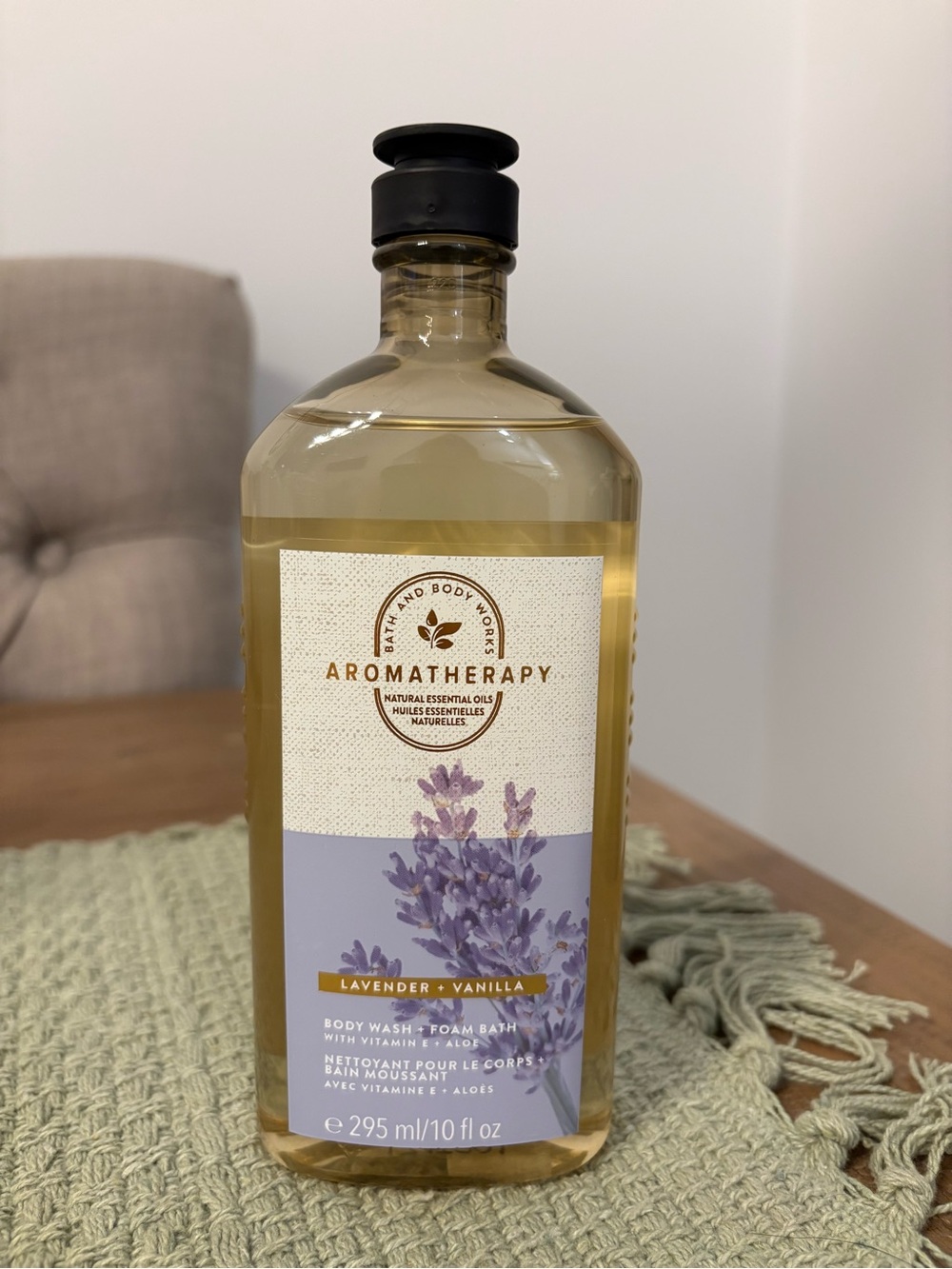 Bath & Body Works Aromatherapy Lavender + Vanilla Body Wash & Bubble Bath
